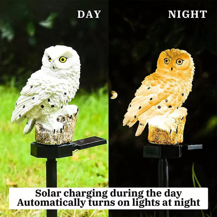 Outdoor Solar LED Owl Light – Waterproof Garden & Yard Landscape Decor Lamp