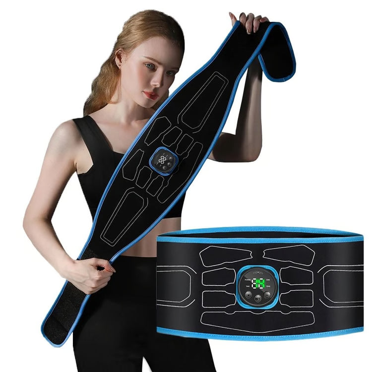 EMS Abdominal Muscle Stimulator Belt – Electric Waist Massager & Muscle Training Belt