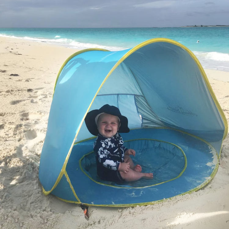 Baby Pop-Up Beach Tent with Pool – Easy-Setup Sun Shade for Babies