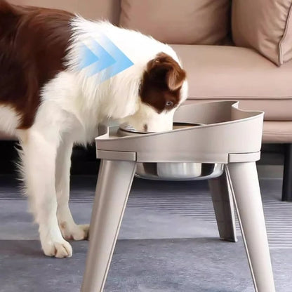 Stainless Steel Pet Bowl – Dual-Use Food & Water Dish for Dogs and Cats