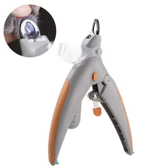 Pet Nail Clipper With LED Light Amplification, Special Dog Cat Nail Trimmer Tool, Pet Grooming Supplies