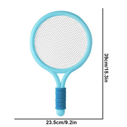 Kids Badminton Racket Set with Tennis Ball for Outdoor Play