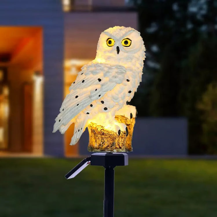Outdoor Solar LED Owl Light – Waterproof Garden & Yard Landscape Decor Lamp
