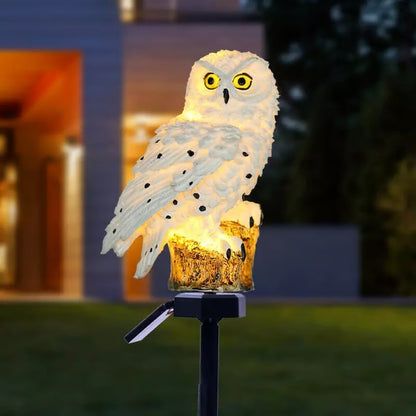 Outdoor Solar LED Owl Light – Waterproof Garden & Yard Landscape Decor Lamp
