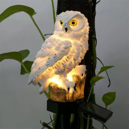 Outdoor Solar LED Owl Light – Waterproof Garden & Yard Landscape Decor Lamp