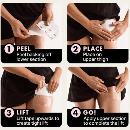 Thigh Anti-Chafing Patches – Invisible Ultra-Thin Leg Protection Stickers