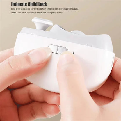 Electric Automatic Nail Clipper & Trimmer – Fingernail and Toenail Cutter
