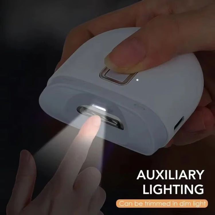 Electric Automatic Nail Clipper & Trimmer – Fingernail and Toenail Cutter
