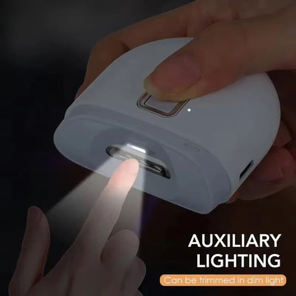 Electric Automatic Nail Clipper & Trimmer – Fingernail and Toenail Cutter