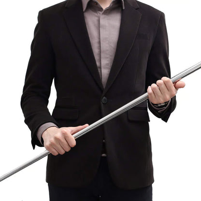 Expandable & Retractable Metal Staff – Compact Martial Arts Training Staff