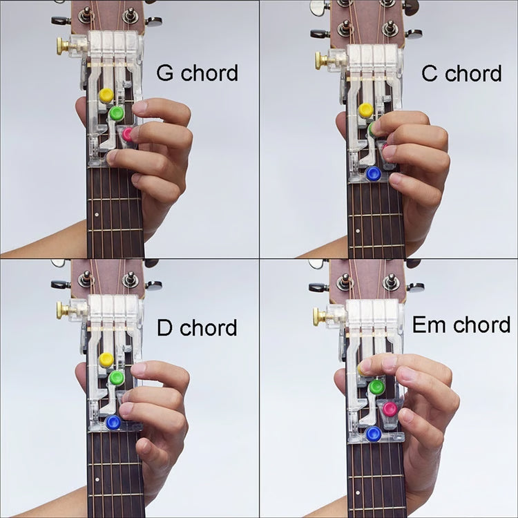 Guitar Chord Learning Tool – Easy Chord Practice Device for Beginners & Music Lovers