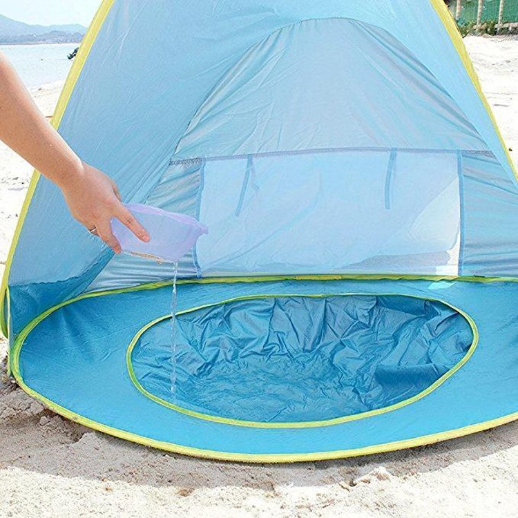 Baby Pop-Up Beach Tent with Pool – Easy-Setup Sun Shade for Babies